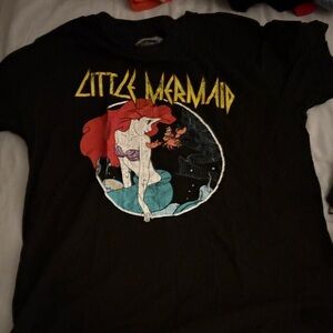 Little Mermaid Black men’s shirt medium